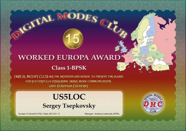 WORKED EUROPA AWARD 15